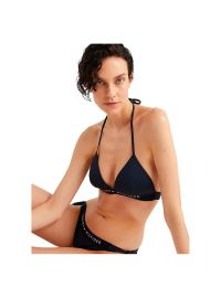 Γυναικείο μαγιό τοπ Tommy Hilfiger - Μπλε - Μπικίνι τριγωνάκι
