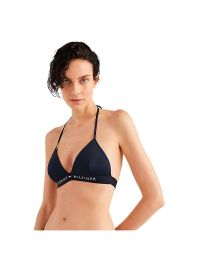 Γυναικείο μαγιό τοπ Tommy Hilfiger - Μπλε - Μπικίνι τριγωνάκι