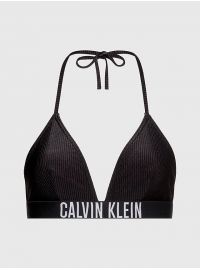Μαγιό τρίγωνο Calvin Klein - Μαύρο - Τοπ Bikini - Σταθερό cup