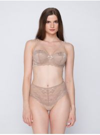 Σουτιέν Balconette Luna Pandora - Μπεζ - Μεγάλο στήθος - Cup C DΣουτιέν Balconette Luna Pandora - Μπεζ - Μεγάλο στήθος - Cup C D