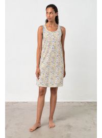 Γυναικείο νυχτικό Vamp - Αμάνικο - Φλοράλ - ΠατιλέταΓυναικείο νυχτικό Vamp - Αμάνικο - Φλοράλ - Πατιλέτα