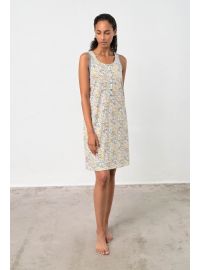 Γυναικείο νυχτικό Vamp - Αμάνικο - Φλοράλ - Πατιλέτα