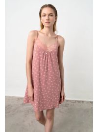 Γυναικείο νυχτικό Vamp - Καλοκαιρινό - Σάπιο μήλο - Mini