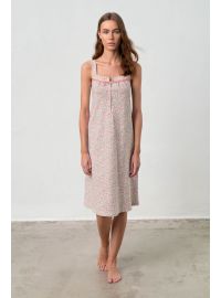 Νυχτικό με Πατιλέτα Vamp - Αμάνικο - Φλοράλ