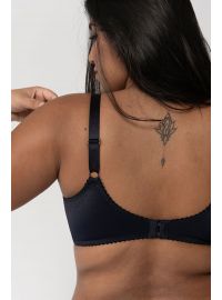 Σουτιέν Dorina Philippa - Μαύρο δαντέλα - Μεγάλα μεγέθη - Cup D E