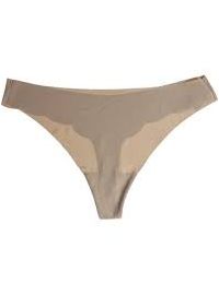 String slip Luna Secret Sense - Μπεζ laser-cut - Χωρίς ραφές