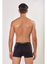 MED Ανδρικό boxer CAPSULE - Μαύρο - Print
