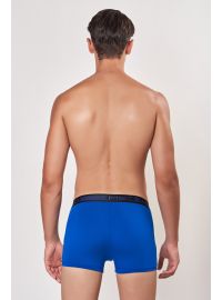 MED Ανδρικό boxer THOMAS - Μπλε - Μαύρο λάστιχο