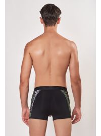 MED Ανδρικό boxer KANEY - Πράσινο - Μαύρο - Print ΦτέρηMED Ανδρικό boxer KANEY - Πράσινο - Μαύρο - Print Φτέρη