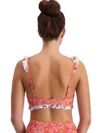 Γυναικείο μαγιό τοπ Piha - Floral - Mix & Match Longline Tri