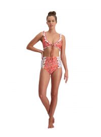 Γυναικείο μαγιό τοπ Piha - Floral - Mix & Match Longline Tri