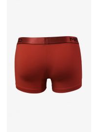 MED Ανδρικό boxer Logan - Fire-Red με φαρδύ εξωτερικό Κόκκινο λάστιχο