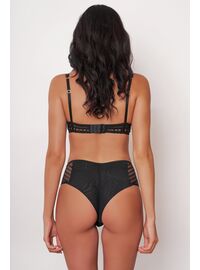 Σουτιέν Push Up MED ZEN - Μαύρο με Ενίσχυση - Cup B