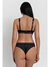 Γυναικείο Brazil MED NORI - Μαύρο δίχτυ - Στρας