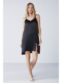 Σετ ρόμπα & νυχτικό Penye Mood  - Μαύρο - Σχέδιο