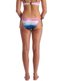 Γυναικείο μαγιό σλιπ Piha - Δετό - Κανονικό - Ocean Print