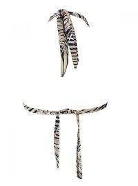 Μαγιό τρίγωνο Rock Club - Sahara print - Bikini Push Up