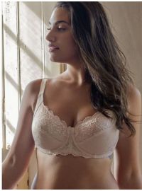 Σουτιέν Dorina Philippa - Μπεζ δαντέλα - Μεγάλα μεγέθη - Cup D E