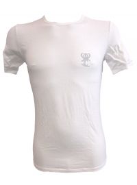 Ανδρικό T-Shirt Just Cavalli - Λευκό - Κοντό Μανίκι - Logo