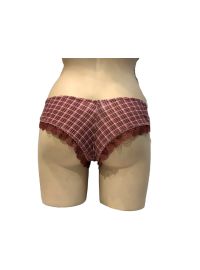 Γυναικείο Brazilian slip Lida - Ροζ καρό - Hipster