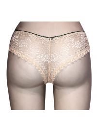 String slip Lida - Hipster δαντέλα - Κυπαρισσί φιογκάκι