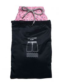 Ulisse Ανδρικό μαγιό - Ροζ Γεωμετρικά - Σορτς - Στεγνώνει γρήγορα