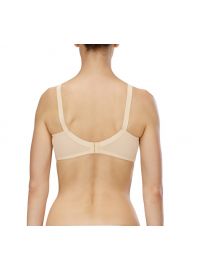 Σουτιέν Αμπάνελο Βαμβακερό Naturana  - Μπεζ  - Μεγάλα μεγέθη - Cup D