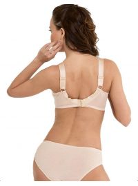 Σουτιέν Αμπάνελο Lingadore  - Μπεζ δαντέλα - Μεγάλα μεγέθη - Cup D E