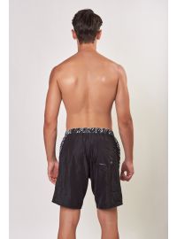 MED Ανδρικό Μαγιό βερμούδα - FRED - Μαύρο - Παραλλαγή