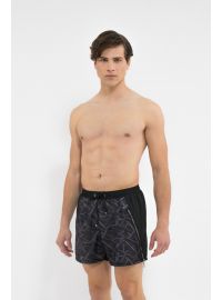 MED Ανδρικό Μαγιό Σορτς - JONATHAN - Μαύρο - Γκρι Print