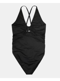 Γυναικείο Plus Size μαγιό ολόσωμο Rock Club - Μαύρο - Cup D/E