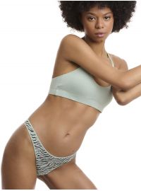 Γυναικείο string Walk - Multicolor slip - Ίνες bamboo - 2 pack