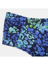 Μαγιό hipster slip Rock Club - Spring print - Μπικίνι με σούρες