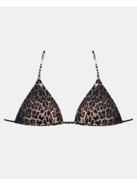 Μαγιό Plus Size τρίγωνο Rock Club - Leopard - Τοπ Bikini