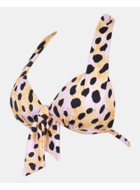 Μαγιό Push Up τρίγωνο Rock Club - Panther print - Bikini Cup B