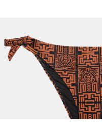 Μαγιό slip Plus Size Rock Club - TOTEM Print - Μπικίνι δετό