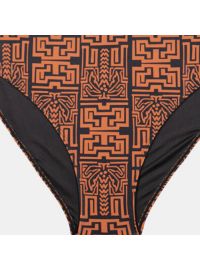 Μαγιό slip Plus Size Rock Club - TOTEM print - Μπικίνι κανονικό