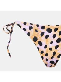 Μαγιό σλιπ Rock Club - Panther Print - Mε κορδόνι - Μπικίνι Κανονικό