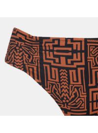 Μαγιό slip Rock Club - Totem print - Μπικίνι με σούρες