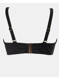 Μαγιό top balconette Rock Club - Μαύρο Bikini - Cup D