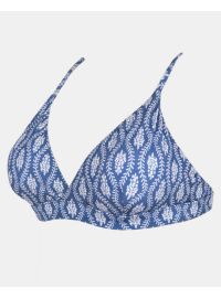 Μαγιό top Rock Club - Greek print - Bikini Τρίγωνο με Λάστιχο - Cup C D