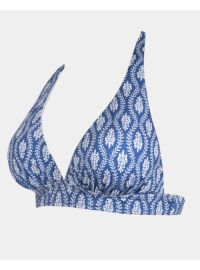 Μαγιό top Rock Club - Greek print - Bikini Τρίγωνο σταθερό - Cup C