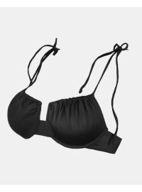 Μαγιό top Rock Club - Μαύρο Bikini - Χωρίς Ενίσχυση - Cup B C