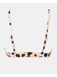 Μαγιό top Rock Club - Panther print - Bikini Τρίγωνο με Λάστιχο - Cup C D