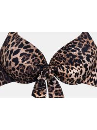 Μαγιό top Rock Club - Plus Size - Animal Bikini - Cup D E