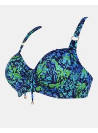 Μαγιό top Rock Club - Spring print - Bikini για μεγάλο στήθος - Cup D E