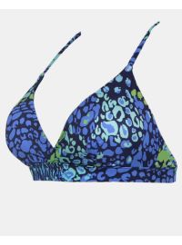 Μαγιό top Rock Club - Spring print - Bikini Τρίγωνο με Λάστιχο - Cup C D