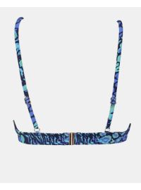 Μαγιό top Rock Club - Spring print - Bikini Τρίγωνο με Λάστιχο - Cup C D