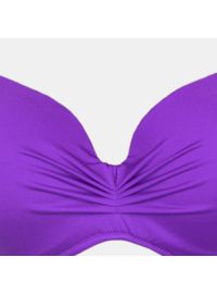 Μαγιό σουτιέν Rock Club - Μεγάλο στήθος - Μωβ Bikini - Cup D E