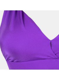 Μαγιό σουτιέν Rock Club - Μωβ τοπ Bikini - Μεγάλο στήθος - Cup E